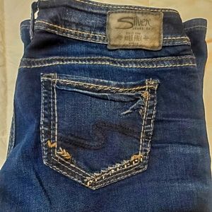 Silver jeans